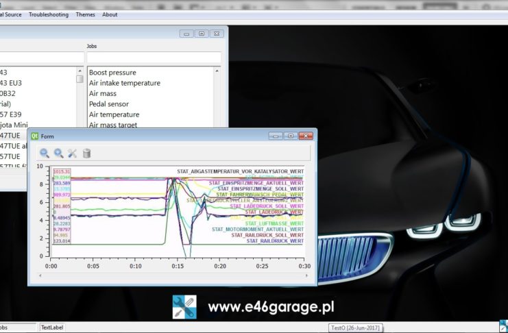 Jak zrobić log dynamiczny BMW – program TestO bmw log dynamiczny bmw testo data log logger logowanie log dynamiczny